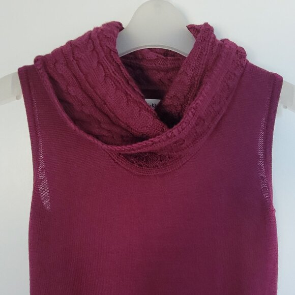 Wool sleeveless long dress - Picture 6 of 6